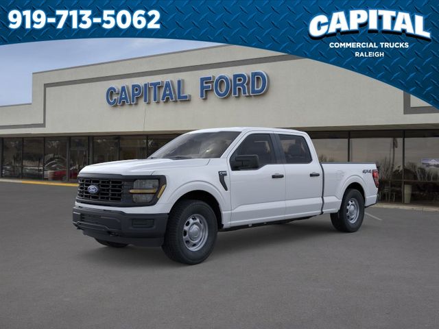 Oxford White 2026 Ford F-150 XL SuperCrew 4WD Pickup Truck Four-Wheel Drive Automatic