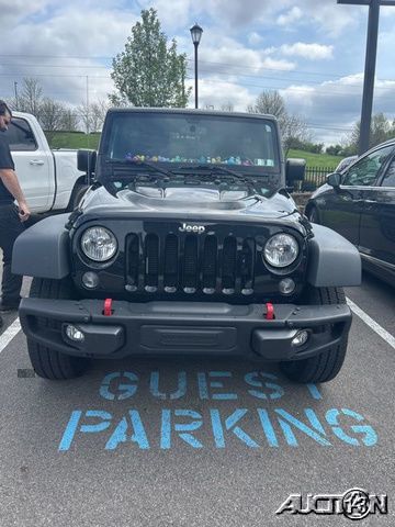 Black Clearcoat 2016 Jeep Wrangler SUV / Crossover Four-Wheel Drive 5-Speed Automatic