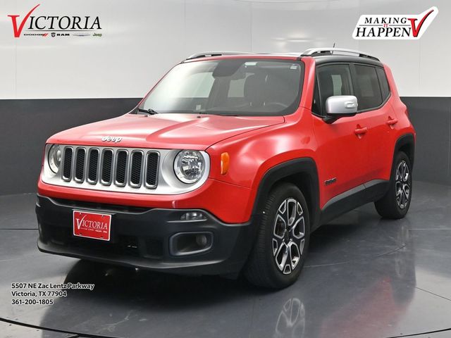 2015 Jeep Renegade Limited Red at Shottenkirk Kia Fort Bend