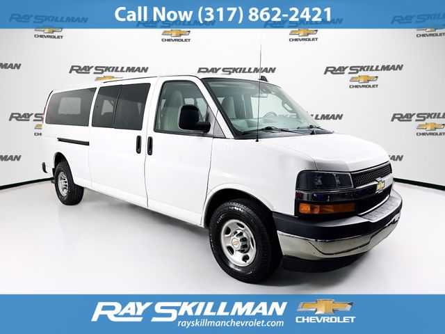 Summit White 2020 Chevrolet Express 3500 LT Extended RWD Van Rear-Wheel Drive 8-Speed Automatic Overdrive