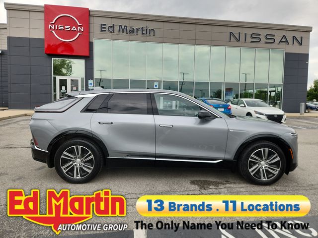 Silver Metallic 2024 Cadillac LYRIQ SUV / Crossover All-Wheel Drive 1-Speed Automatic