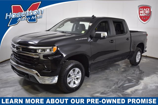 Black 2023 Chevrolet Silverado 1500 Pickup Truck Four-Wheel Drive Automatic