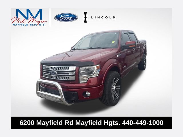 Ruby Red Metallic 2013 Ford F-150 Pickup Truck Four-Wheel Drive 6-Speed Automatic