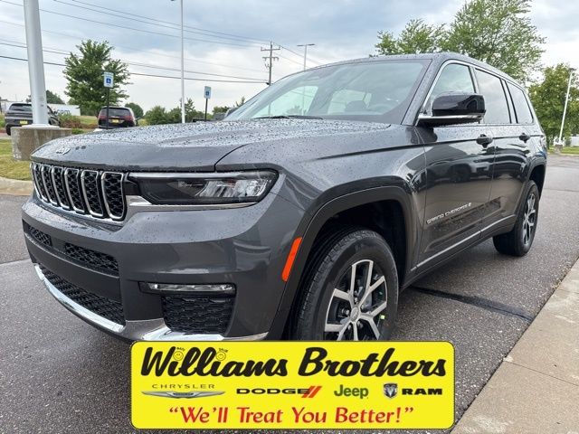 2025 Jeep Grand Cherokee L Limited - Baltic Gray Metallic Clearcoat exterior view 1