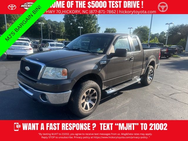 Dark Shadow Gray Clearcoat Metallic 2006 Ford F-150 FX4 SuperCab Styleside 4WD Pickup Truck Four-Wheel Drive 4-Speed Automatic Overdrive