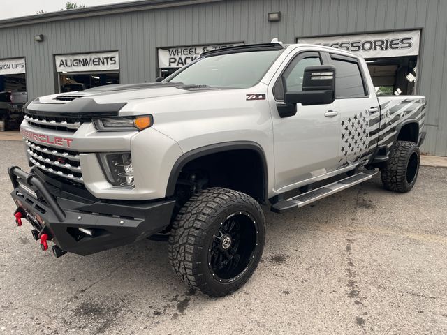 2020 Chevrolet Silverado 2500HD LTZ - Silver Ice Metallic exterior view 3