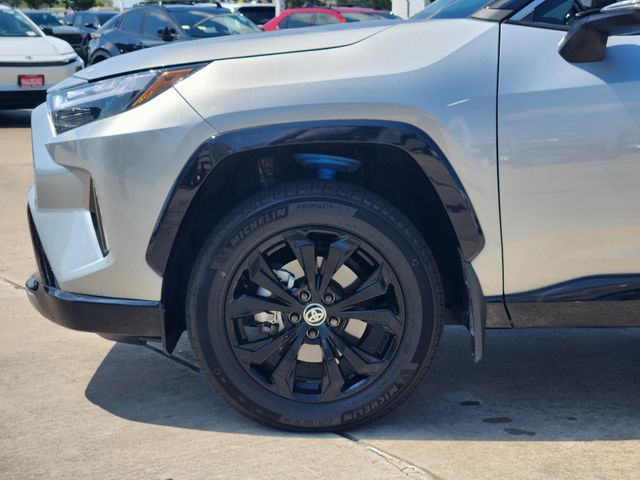 2024 Toyota RAV4 Hybrid XSE Silver at Gullo Toyota