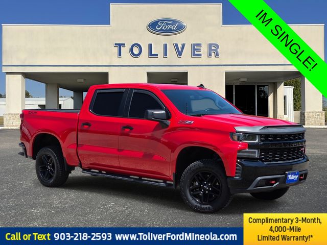 Red Hot 2021 Chevrolet Silverado 1500 Pickup Truck Four-Wheel Drive 6-Speed Automatic Overdrive
