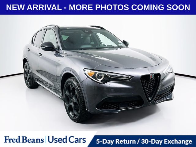 Vesuvio Gray Metallic 2023 Alfa Romeo Stelvio Veloce AWD SUV / Crossover All-Wheel Drive 8-Speed Automatic