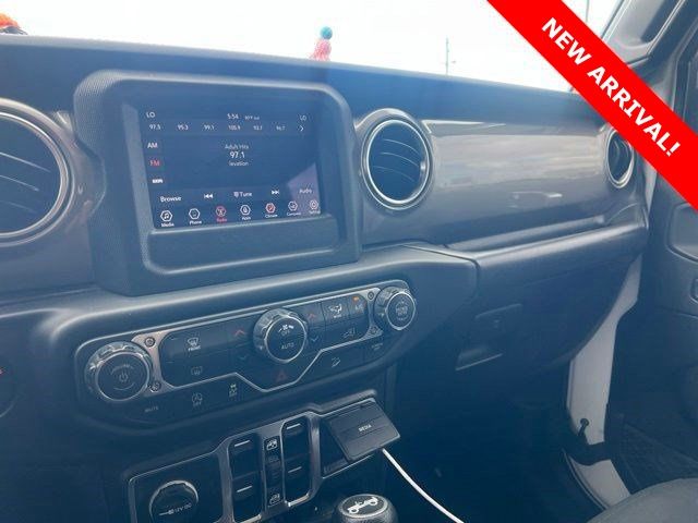 2020 Jeep Wrangler Unlimited Sahara White at Emmons Autoplex