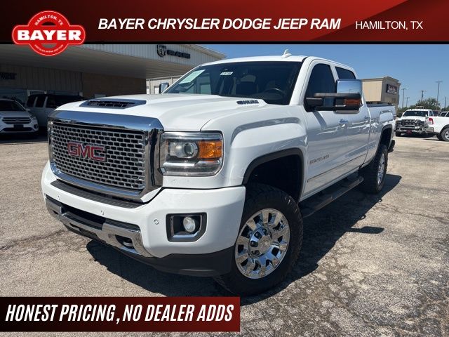 Summit White 2017 GMC Sierra 2500HD Pickup Truck Four-Wheel Drive 6-Speed Automatic