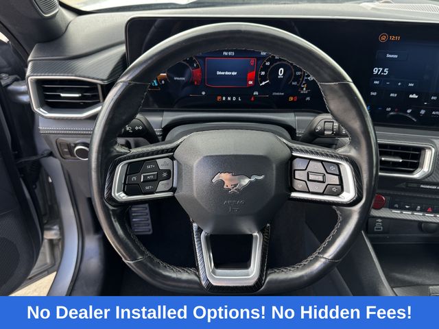 2025 Ford Mustang EcoBoost Premium Silver at DeMontrond Mazda