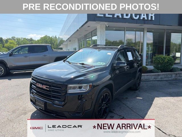 Black (Ebony Twilight Metallic) 2023 GMC Acadia SUV / Crossover Four-Wheel Drive 9-Speed Automatic