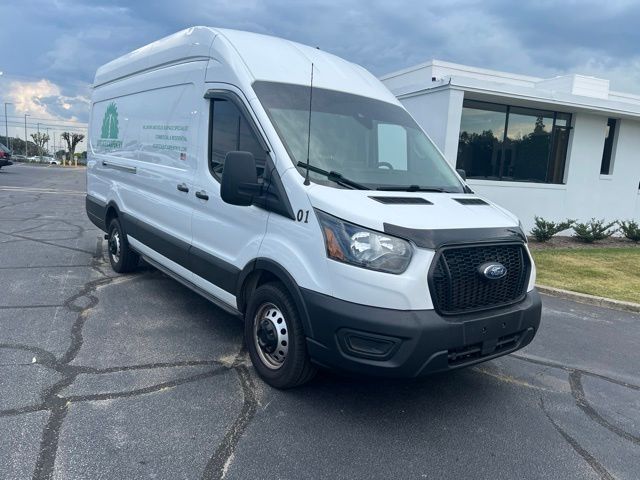 Oxford White 2022 Ford Transit Cargo Van All-Wheel Drive 