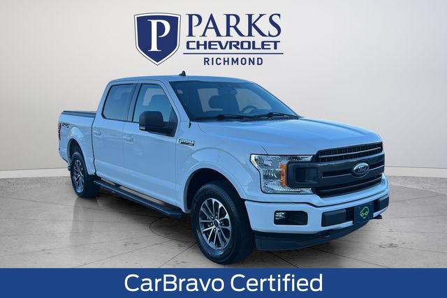 Oxford White 2019 Ford F-150 XLT SuperCrew 4WD Pickup Truck Four-Wheel Drive Automatic