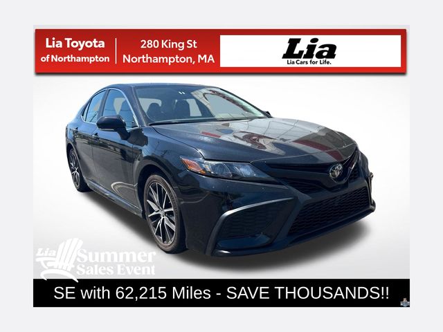 Midnight Black Metallic 2024 Toyota Camry SE FWD Sedan Front-Wheel Drive 8-Speed Automatic