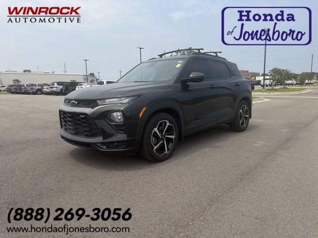 Black Metallic 2022 Chevrolet Trailblazer SUV / Crossover Front-Wheel Drive Continuously Variable Transmission
