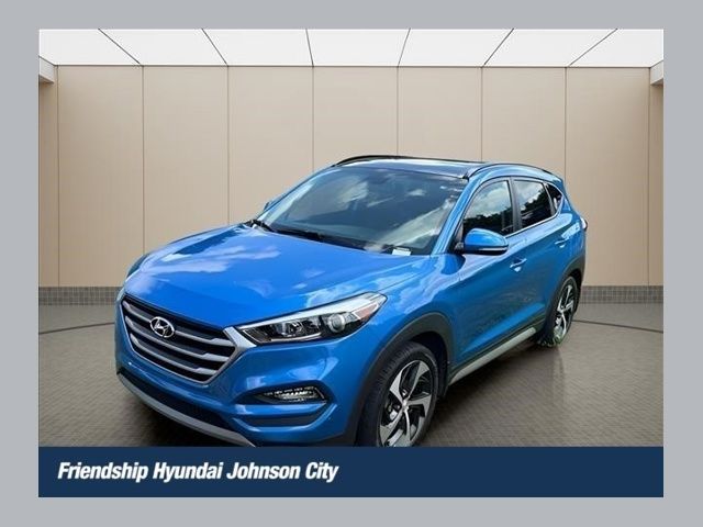 Caribbean Blue 2018 Hyundai Tucson SUV / Crossover Front-Wheel Drive 7-Speed Automatic