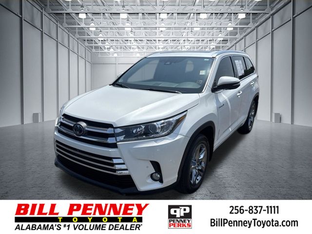 White (Blizzard Pearl) 2018 Toyota Highlander Hybrid SUV / Crossover All-Wheel Drive Continuously Variable Transmission