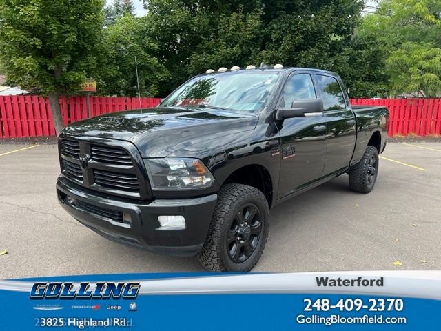 Brilliant Black Crystal Pearlcoat 2015 RAM 2500 Pickup Truck Four-Wheel Drive 6-Speed Automatic