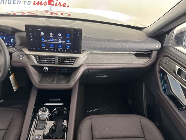 2025 Agate Black Metallic Ford Explorer Platinum RWD SUV