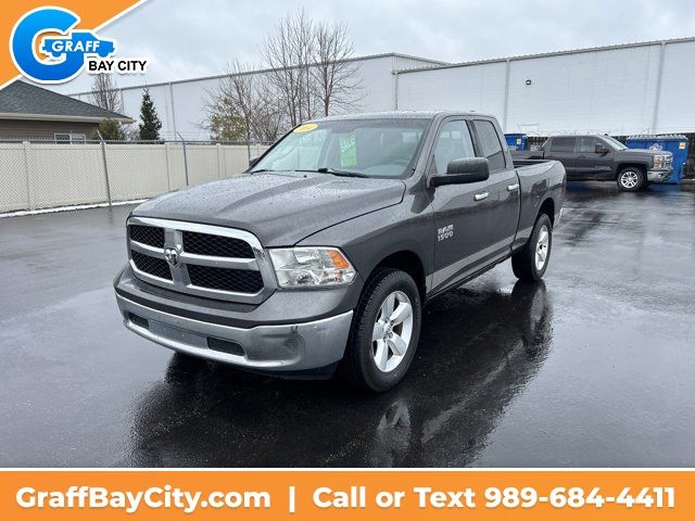 Gray (Granite Crystal Metallic Clearcoat) 2014 RAM 1500 SLT Quad Cab 4WD Pickup Truck Four-Wheel Drive 8-Speed Automatic