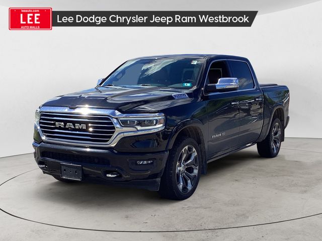 Diamond Black 2021 RAM 1500 Limited Longhorn Crew Cab 4WD Pickup Truck Four-Wheel Drive 8-Speed Automatic