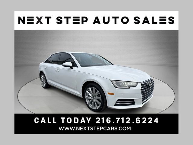 Ibis White 2017 Audi A4 2.0T quattro Premium AWD Sedan All-Wheel Drive 7-Speed Automatic