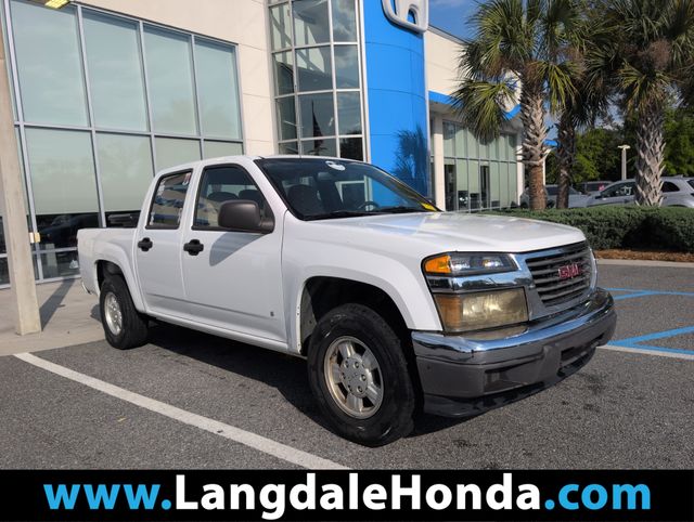 Olympic White 2006 GMC Canyon SLE1 Crew Cab 2WD Pickup Truck Rear-Wheel Drive 4-Speed Automatic Overdrive