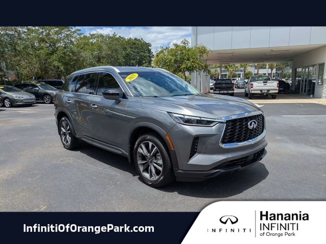 Gray (Graphite Shadow) 2025 INFINITI QX60 SUV / Crossover Front-Wheel Drive 9-Speed Automatic