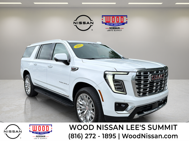 Summit White 2025 GMC Yukon XL Denali 4WD SUV / Crossover Four-Wheel Drive