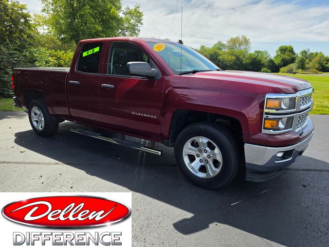 Red (Deep Ruby Metallic) 2014 Chevrolet Silverado 1500 Pickup Truck Four-Wheel Drive 6-Speed Automatic Overdrive