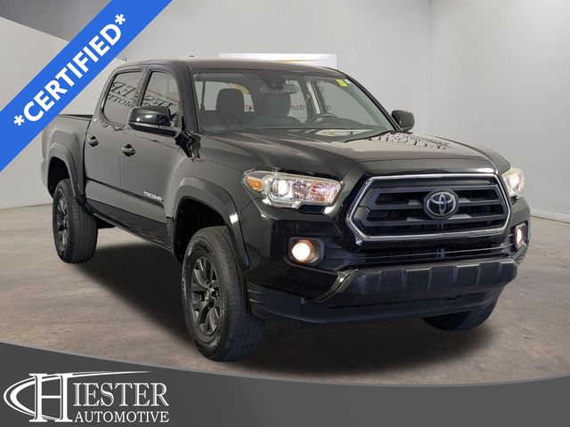 Midnight Black Metallic 2021 Toyota Tacoma Pickup Truck 4X2 6-Speed Automatic