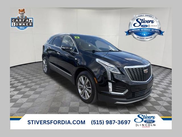 Stellar Black Metallic 2023 Cadillac XT5 SUV / Crossover Four-Wheel Drive 9-Speed Automatic