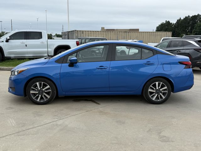 2023 Nissan Versa 1.6 SV Blue at Emmons Autoplex