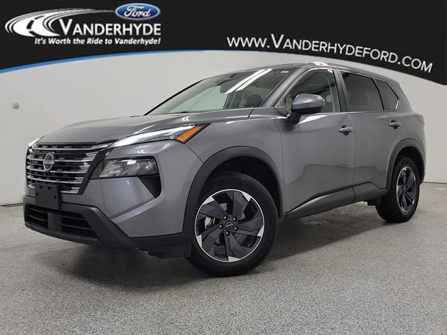 Gray (Gun Metallic) 2024 Nissan Rogue SUV / Crossover All-Wheel Drive Continuously Variable Transmission