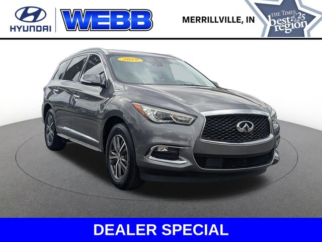 Gray (Graphite Shadow) 2019 INFINITI QX60 Luxe FWD SUV / Crossover Front-Wheel Drive Continuously Variable Transmission