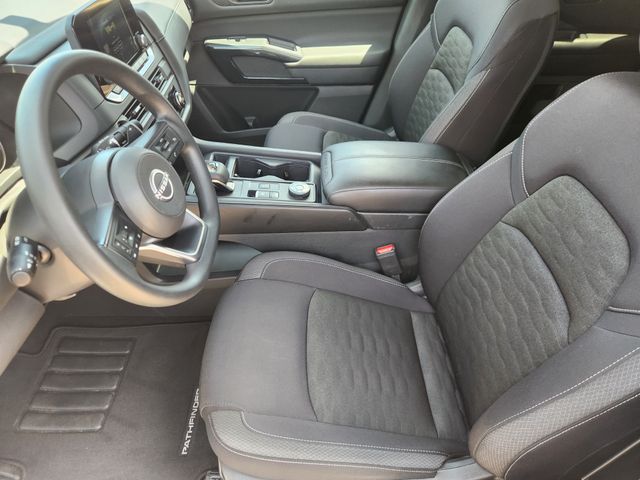 2025 Nissan Pathfinder S White at Bayway Cadillac of The Woodlands