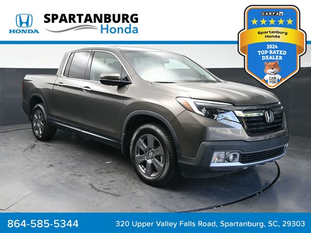 Pacific Pewter Metallic 2020 Honda Ridgeline Pickup Truck All-Wheel Drive 9-Speed Automatic