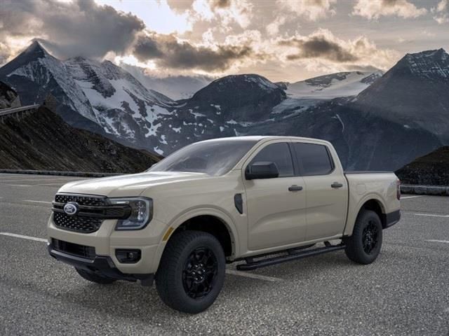 Desert Sand 2025 Ford Ranger Pickup Truck Four-Wheel Drive Automatic