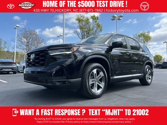 Crystal Black Pearl 2025 Honda Pilot EX-L AWD SUV / Crossover All-Wheel Drive Automatic