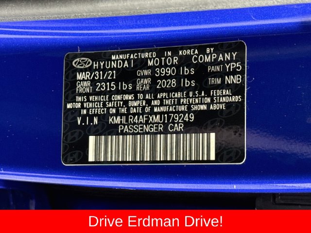 Used 2021 Hyundai Elantra Sedan