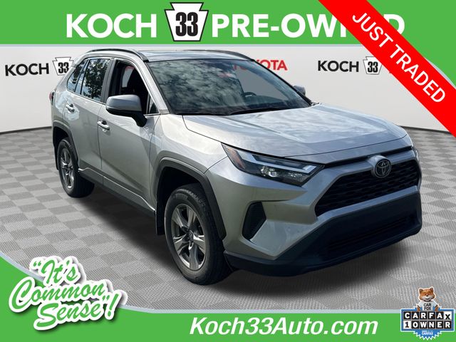 Silver Sky Metallic 2024 Toyota RAV4 SUV / Crossover All-Wheel Drive 8-Speed Automatic