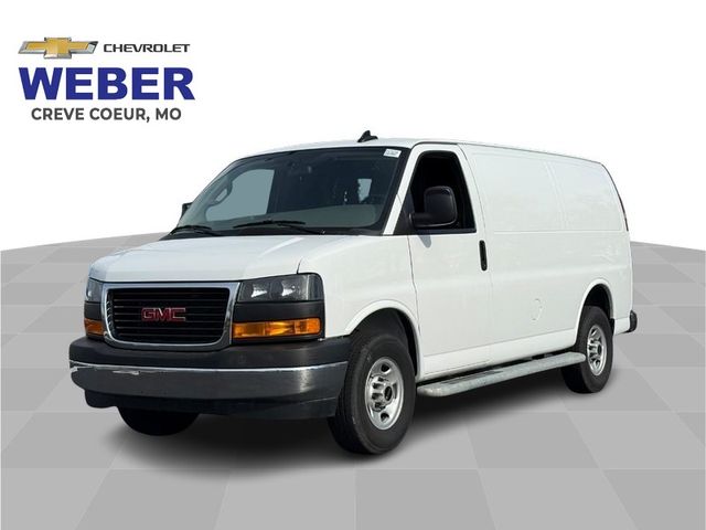 Summit White 2024 GMC Savana Cargo 2500 RWD Van Rear-Wheel Drive 8-Speed Automatic Overdrive