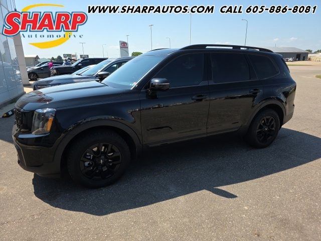 Ebony Black 2024 Kia Telluride SUV / Crossover All-Wheel Drive 8-Speed Automatic
