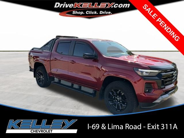 Radiant Red Tintcoat 2025 Chevrolet Colorado Pickup Truck Four-Wheel Drive 8-Speed Automatic