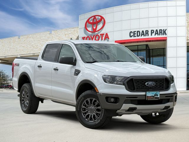 Oxford White 2021 Ford Ranger XLT SuperCrew RWD Pickup Truck 4X2 Automatic