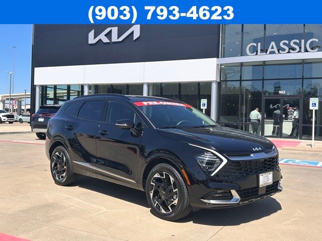 Ebony Black 2025 Kia Sportage SX Prestige AWD SUV / Crossover All-Wheel Drive 8-Speed Automatic