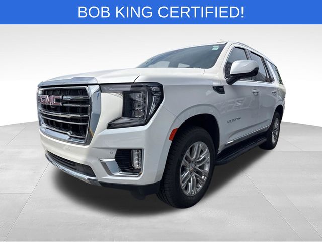 2024 GMC Yukon SLT White at Bob King Buick GMC
