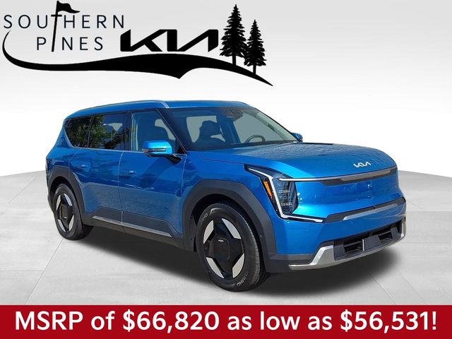 Ocean Blue 2026 Kia EV9 SUV / Crossover All-Wheel Drive 1-Speed Automatic
